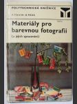 Materiály pro barevnou fotografii a jejich zpracování - náhled