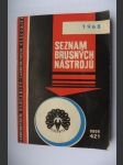 Seznam brusných nástrojů 1968 - obor 421 - náhled