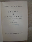 Život a myšlenka - o ideách toho, co jest a co se děje / s podpisem autora - náhled