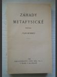 Záhady metafysické - náhled