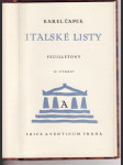 Italské listy - Feuilletony - náhled