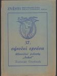 57. výroční zpráva tělocvičné jednoty Sokol - náhled