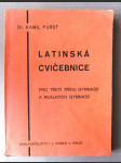 Latinská cvičebnice pro III. třídu reálných gymnasií - náhled