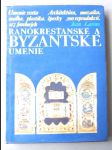 Ranokresťanské a byzantské umenie - náhled