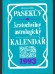 Pasekův kratochvilný astrologický kalendář 1993 - náhled