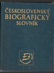 Československý biografický slovník - náhled