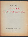 Básnická osobnost Dantova - řeč proslovená dne 25. října ve velké aule v Karolinu - náhled