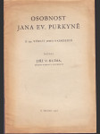 Osobnost Jana E. Purkyně - k 150. výročí jeho narozenin - náhled