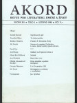 Akord - Revue pro literaturu, umění a život, roč. XVI., č. 3 - náhled