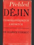 Přehled dějin československých a ruských - náhled