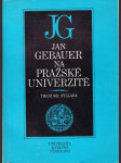 Jan Gebauer na pražské univerzitě - náhled