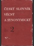 Český slovník věcný a synonymický - náhled