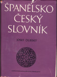 Španělsko-český slovník - náhled