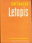 Letopis - poesie z let 1938-1957 - náhled