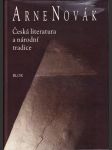 Česká literatura a národní tradice - náhled