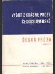 Výbor z krásné prózy československé. Svazek 8, Česká próza - náhled