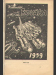 Kalendář Kováka 1959 - náhled