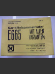 Kartoffelsammelroder E665 Mit allen varianten - náhled