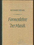 Formenlehre Der Musik - náhled