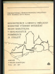 Rekonstrukce a obnova umělecky hodnotné výzdoby interiérů hradu Karlštejna v ekologických podmínkách 20. století - seminář o hradu Karlštejnu konaný 2. září 1987 na fakultě stavební ČVUT v Praze - sborník - náhled