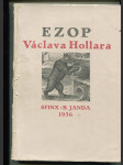 Ezop Václava Hollara - náhled