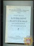 Literární Slovensko let padesátých až sedmdesátých - La Slovaquie littéraire en 1850 a 1870 - náhled