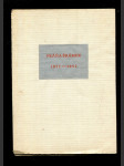 Osm litografií Dobroslavy Bilovské k básnickému dílu Fráni Šrámka - k jeho 75. narozeninám - 1877-1952 - čísl. výtisk 19/100 - litografie podepsané autorkou - náhled