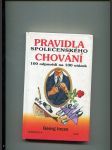 Pravidla společenského chování - 100 odpovědí na 100 otázek - náhled