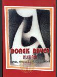 Borek Bayer - hledání - (1958-2003) - slovem, kresbou i tvarem v prostoru - dedikace autora - náhled