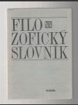 Filozofický slovník - náhled