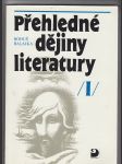 Přehledné dějiny literatury I. - náhled