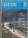 Rybářství - časopis Českého rybářského svazu - ročník 1-12 /1993 - náhled