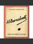 A. O. Barnabooth. Jeho důvěrný deník (obálka Josef Čapek) - náhled