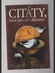 Citáty, které pohnuly dějinami - náhled