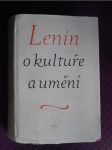 Lenin o kultuře a umění - vzpomínky na V.I. Lenina a články o něm, příloha - náhled