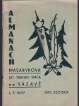Almanach Masarykova letního táboru Ymca na Sázavě: XVII. sezona - náhled