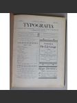 Typografia (+PŘÍLOHY). Ročník X. (10.) - 1897. Časopis - odborný list knihtiskařů - náhled