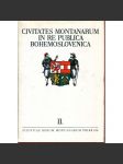 Civitates montanarum in re publica Bohemoslovenica / Horní města v Československu II. - náhled