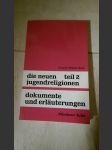 Die neuen Jugendreligionen Teil 2 - Dokumente und Erläuterungen - náhled