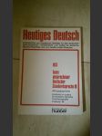 Heutiges Deutsch - Linguistische und didaktische Beiträge für den deutschen Sprachunterricht II/3 - Texte gesprochener deutscher Standardsprache III - náhled