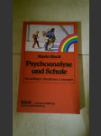 Psychoanalyse und Schule - Grundlagen - Situationen - Lösungen - náhled