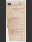 Stránka z náboženského rukopisu na pergamenu kolem roku 1600 - náhled