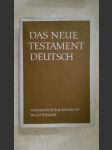Das Neue Testament Deutsch Band 2 - náhled