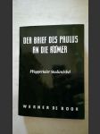 Wuppertaler Studienbibel - Der Brief des Paulus an die Römer - náhled