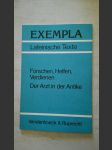 Exempla - Lateinische Texte - Der Arzt in der Antike - Forschen, Helfen, Verdienen - náhled
