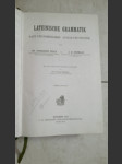 Handbuch der klassischen Altertums-Wissenschaft Band 2 - Lateinische Grammatik - náhled