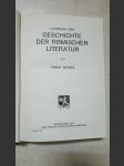Lehrbuch der Geschichte der römischen Literatur - Bibliothek der klassischen Altertumswissenschaften - Band VIII - náhled