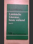 Lateinische Literatur, heute wirkend Band II - náhled