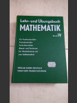 Lehr- und Übungsbuch Mathematik Band 4 - Ausgewählte Kapitel der Mathematik für Ingenieure und Ökonomen - náhled