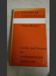 Grösse und Grenze der mathematischen Denkweise - náhled